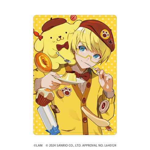 『LAM×サンリオキャラクターズ』キャラクリアケース03/ポムポムプリン(等身イラスト)